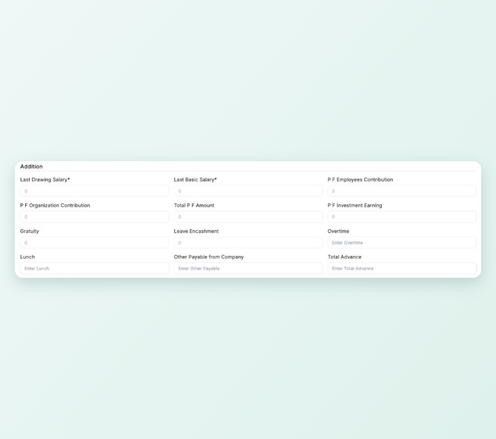 Dues on one screen