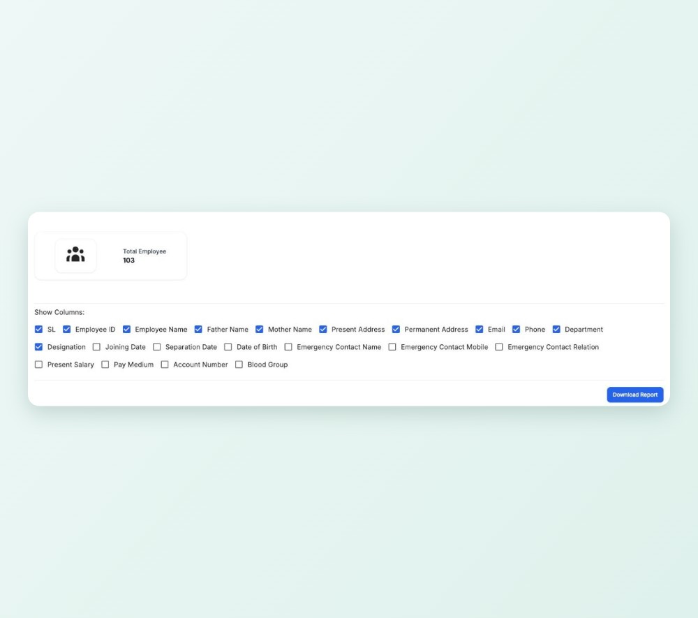 Reports for management
